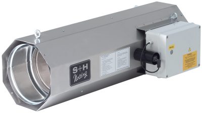 gas heater fan